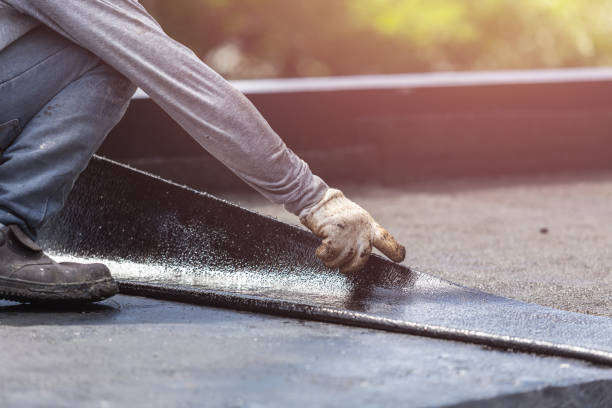 Professional Crawl Space Encapsulation technician working in Glenwood Landing, NY